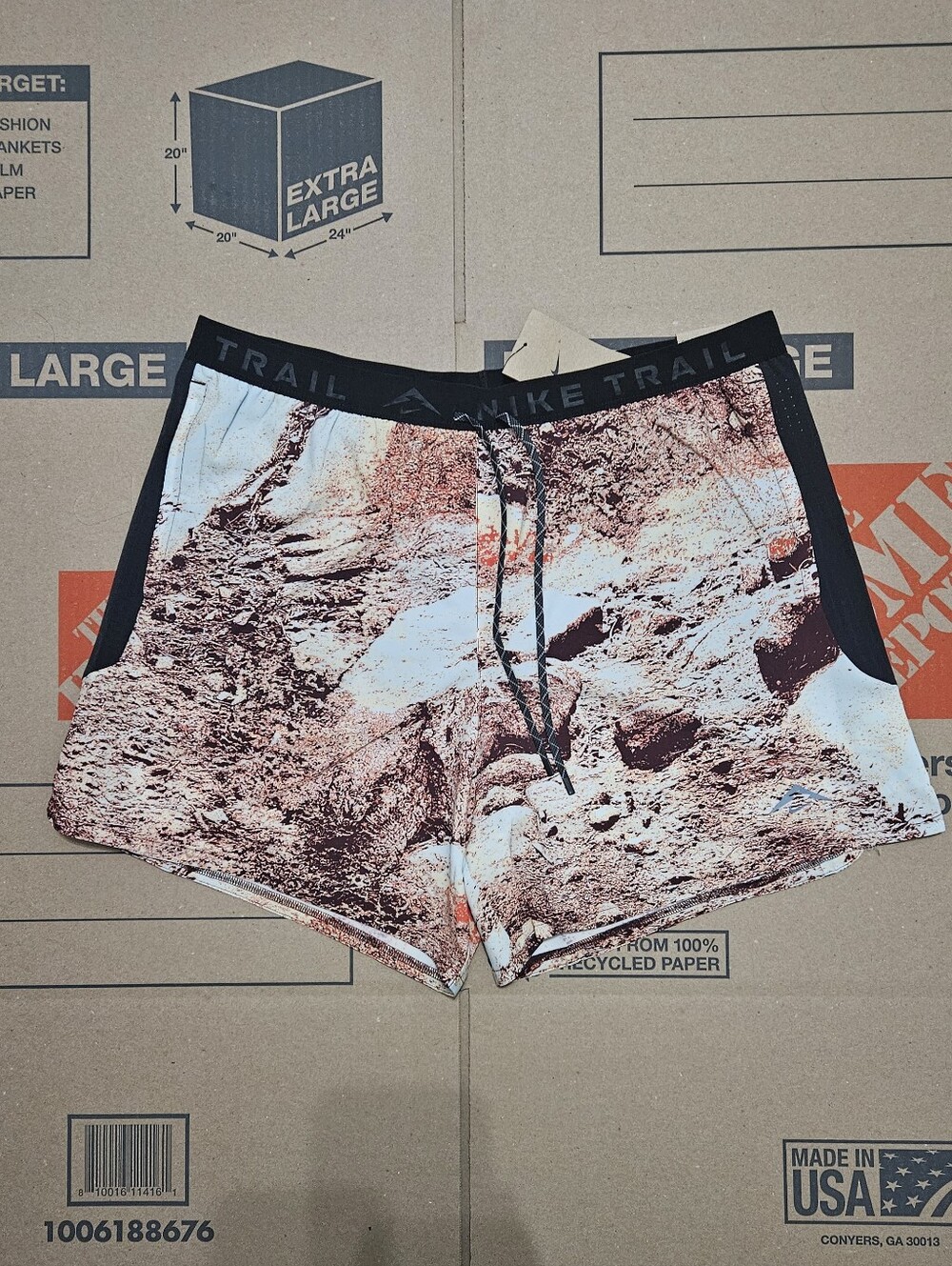 Nike Trail Second Sunrise Dri Fit Adv AOP Shorts
